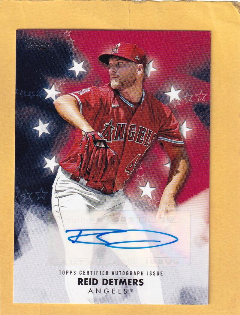 2024 Topps Baseball Stars Autographs #BSA-RD Reid Detmers NM-MT+ Auto Los Angeles Angels