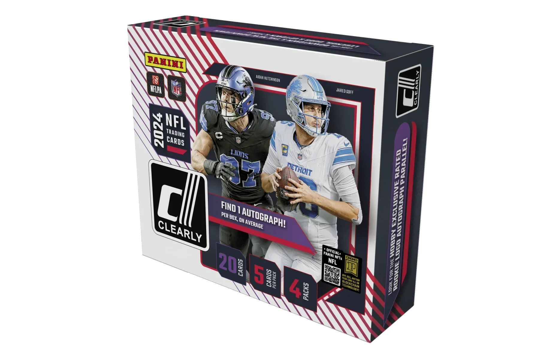 2024 Donruss Clearly Football Hobby Box
