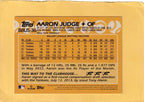 2023 Topps Update Series 1988 Baseball Blue #88US-36 Aaron Judge NM-MT+ New York Yankees + base 2 card lot