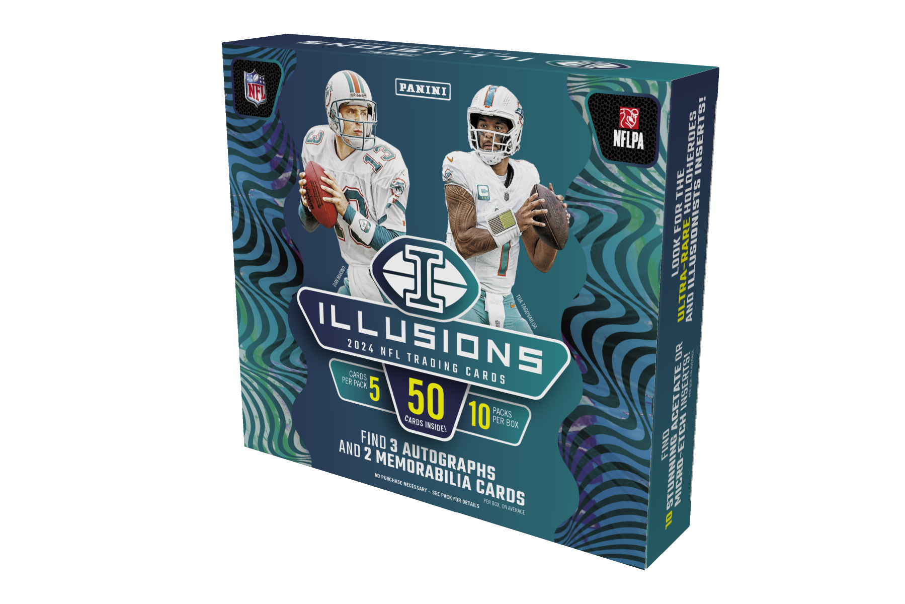 2024 Panini Illusions Football Hobby Box (10 Packs)