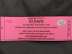 JD Davis San Francisco Giants Autographed Baseball