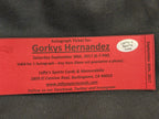 Gorky Hernandez San Francisco Giants Autographed Baseball