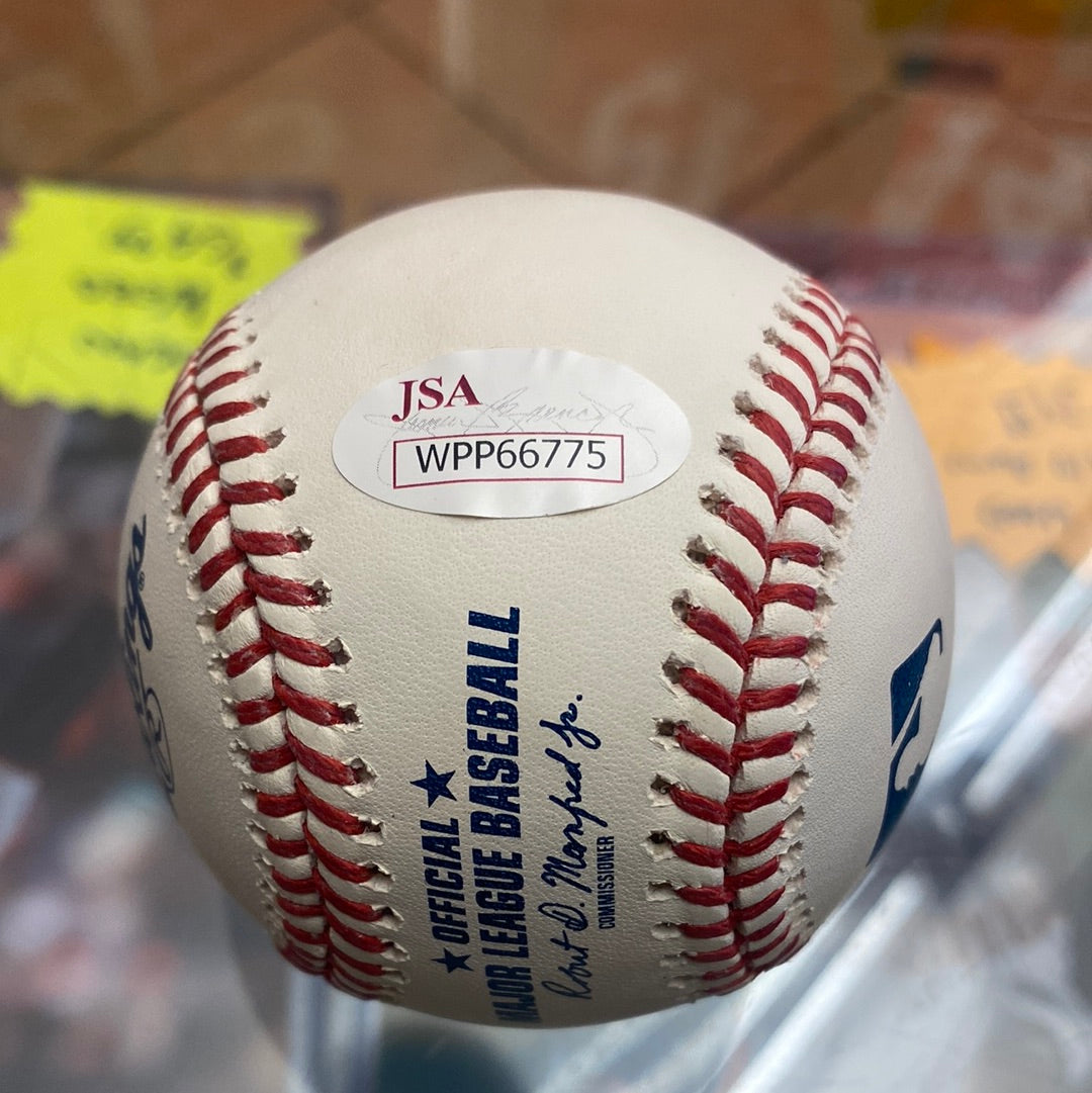 Matt Olson Oakland Athletics Autographed Baseball
