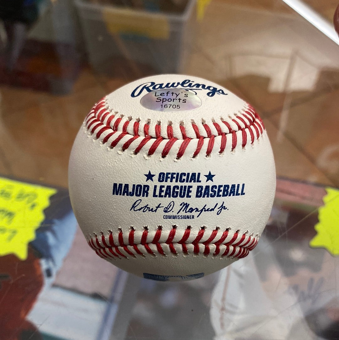 Thairo Estrada San Francisco Giants Autographed Baseball